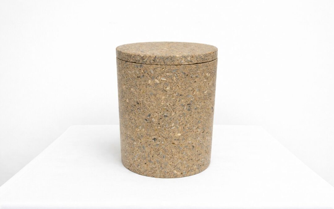 Urne Belle Ile en coquillages