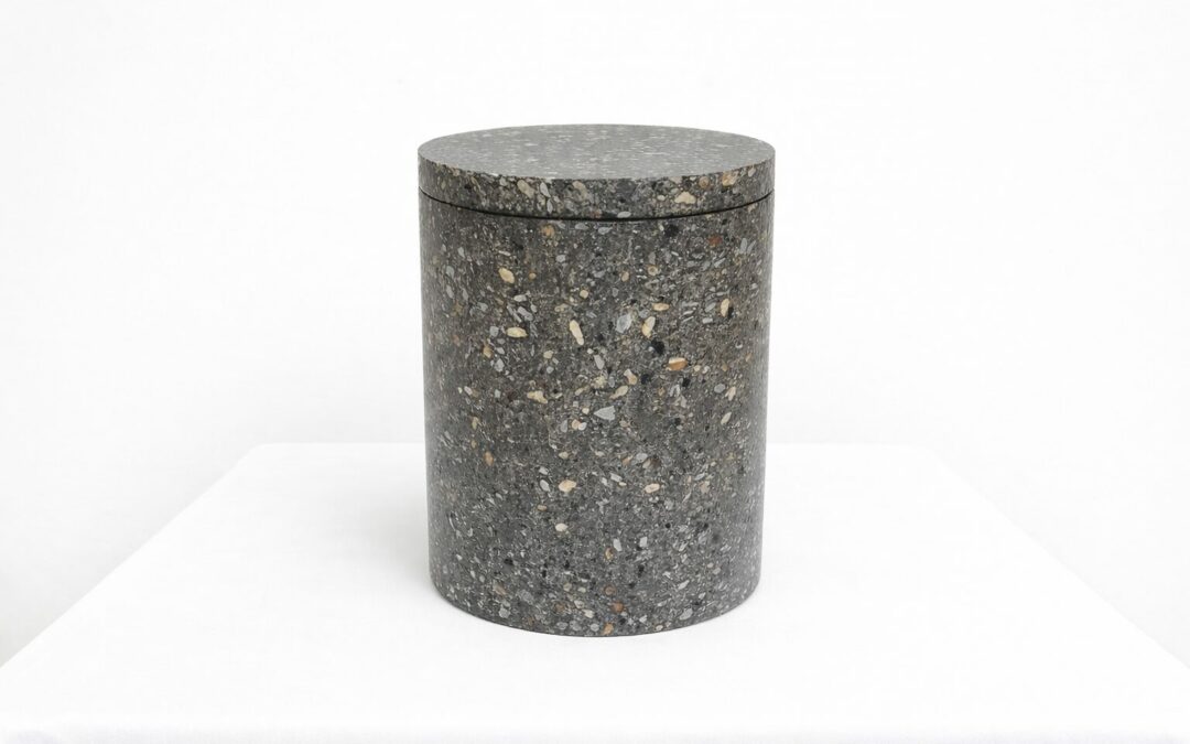 Urne Bréhat en coquillages