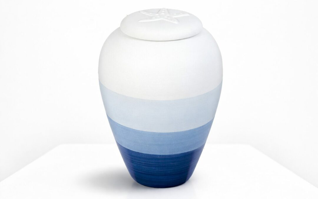 Urne Biodégradable Gaya Bleue