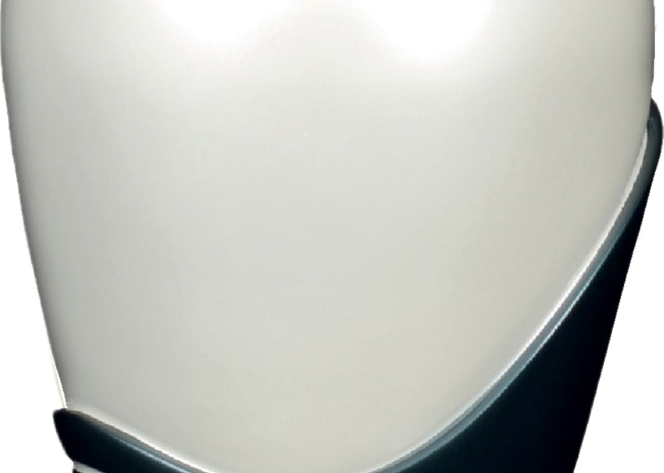 Urne Glossy Blanche