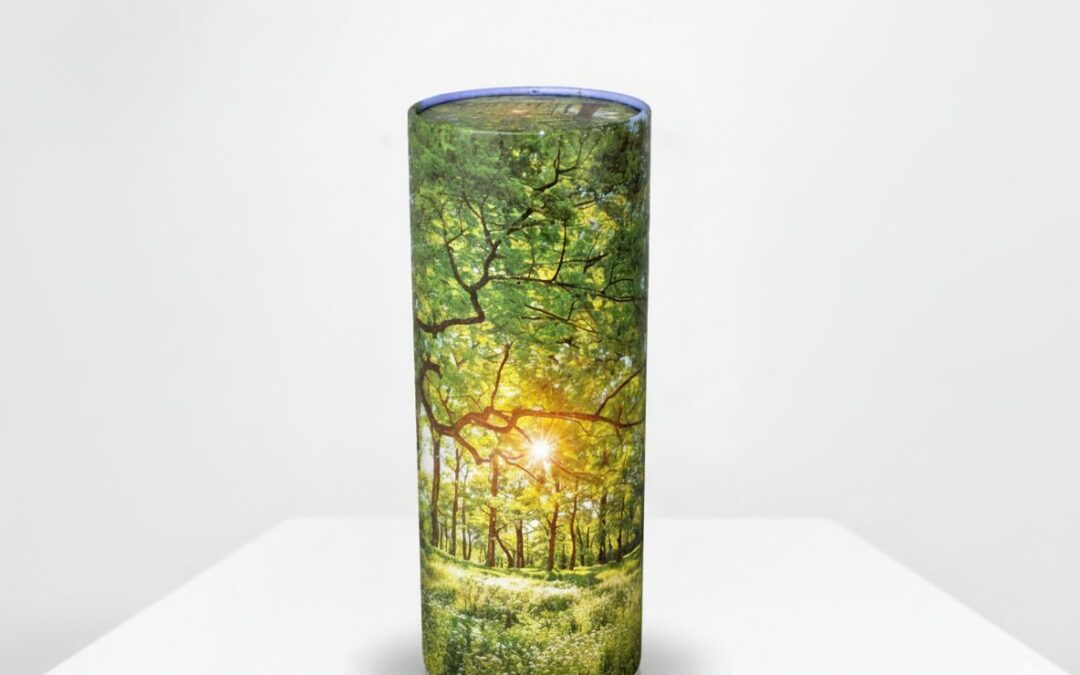 Urne carton Forêt