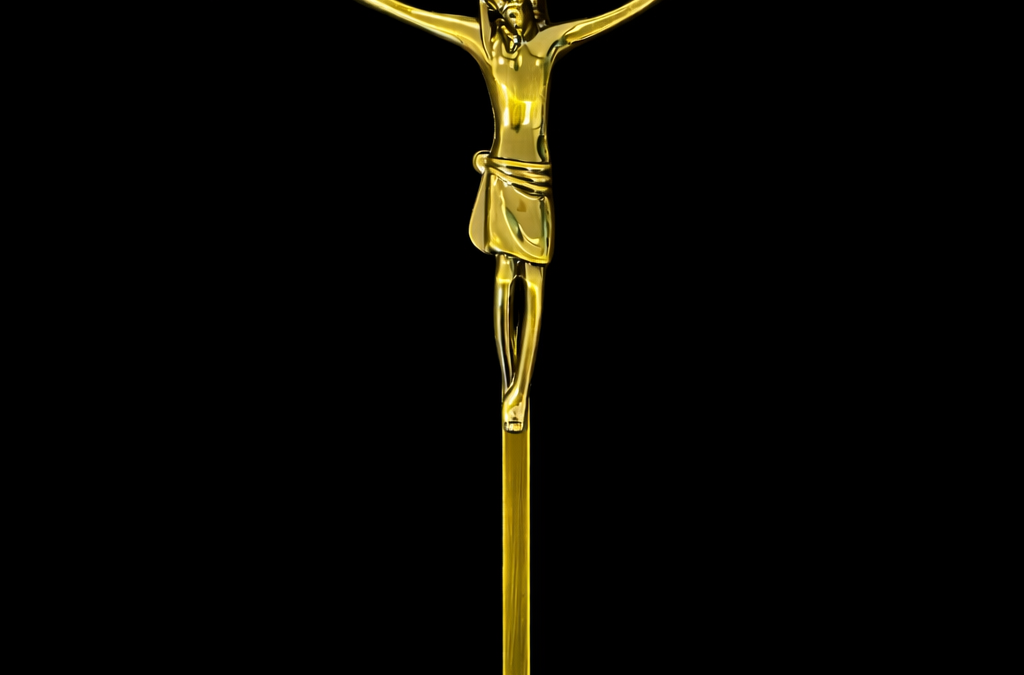 Croix avec Christ en ABS